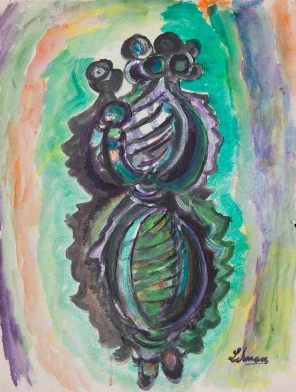 Irving G. Lehman comparable auction result: irving g lehman 1900 1983 three works