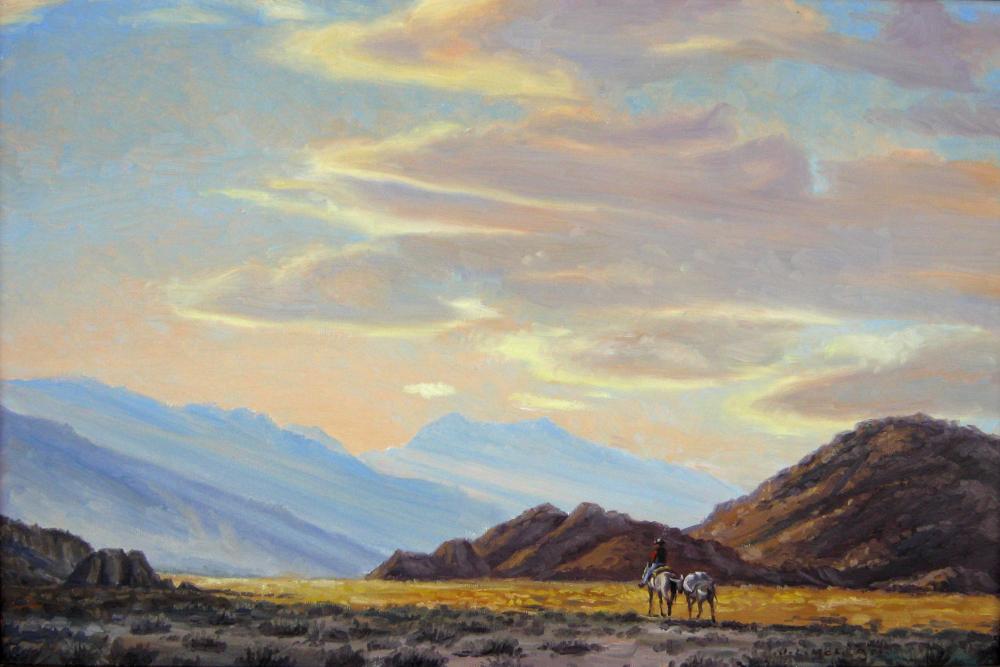 Jack Lee McLean comparable auction result: jack lee mclean sierra mountains near lone pine california
