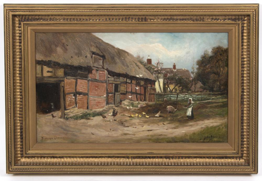 George Aikman comparable auction result: george aikman scottish 1830 1905 bishops cleeve signed and inscribed oil on canvas 29 5cm x 49 5cm