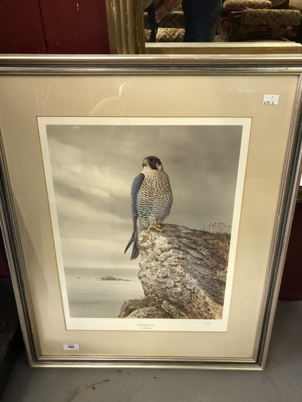 R. David Digby comparable auction result: david digby 1936 prints peregrine falcon signed by the artist lowe