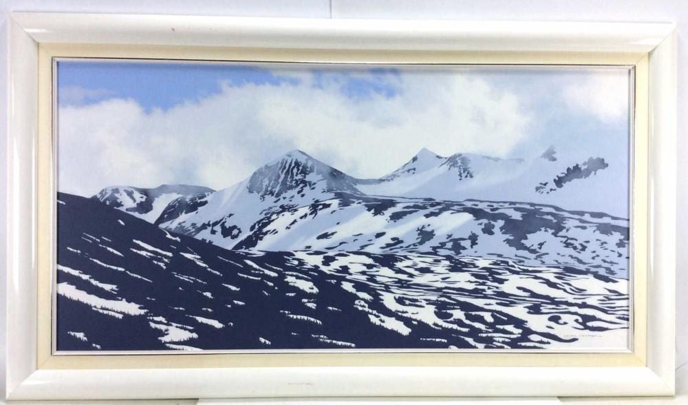 Leyda Campbell comparable auction result: leyda campbell 1949 tweedsmuir acrylic on