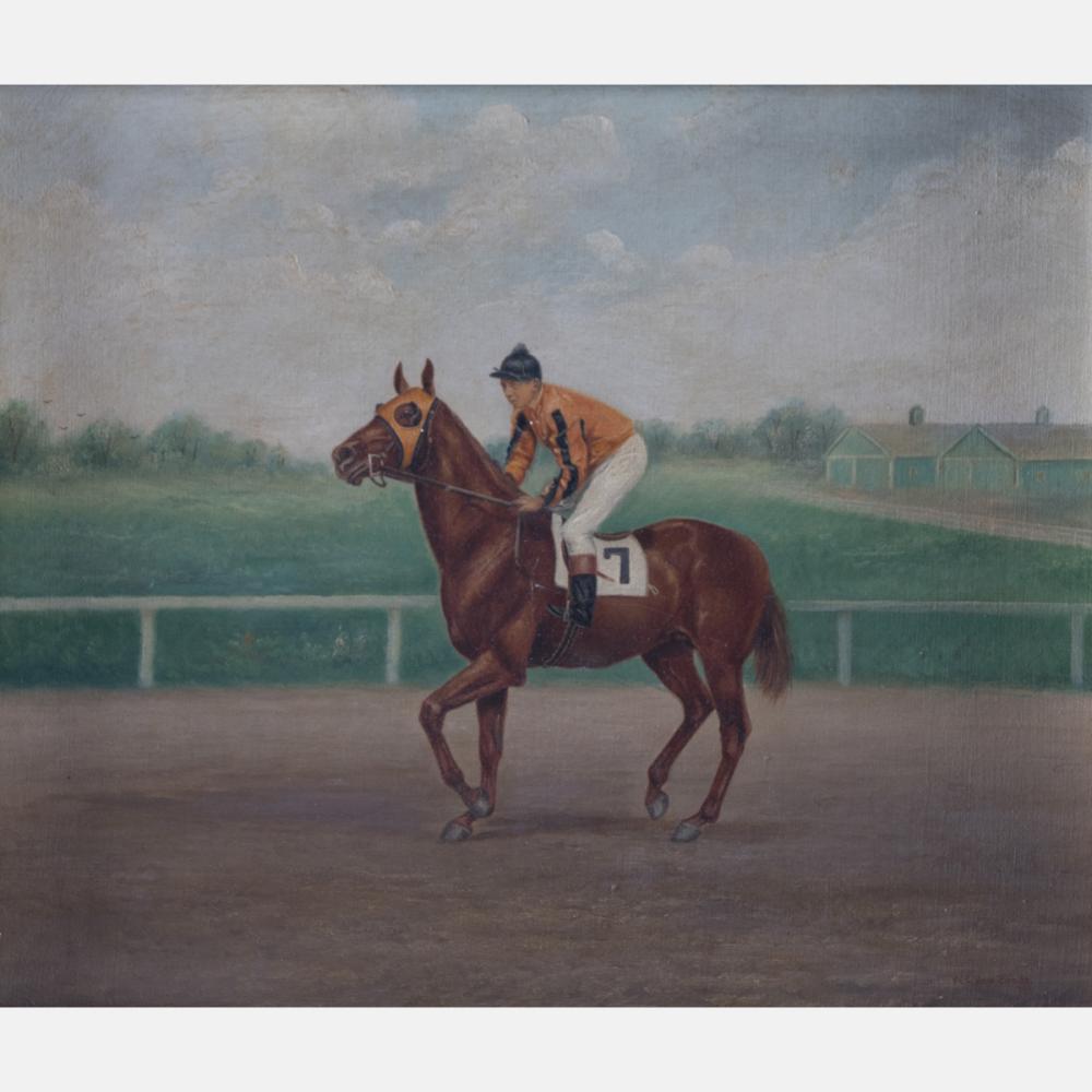 William Garrett Van Zandt comparable auction result: william garrett van zandt american 1857 1942 checkerberry 1913 oil on canvas