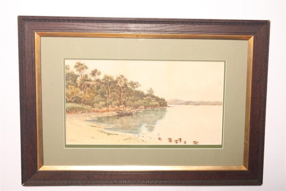 Lionel David comparable auction result: lionel david australia early 20th c