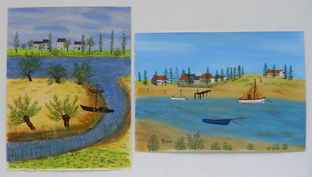 maurice loirand 2 oils · Rachel Davis Fine Arts · 2018-08-11 Maurice Loirand comparable auction result: maurice loirand 2 oils