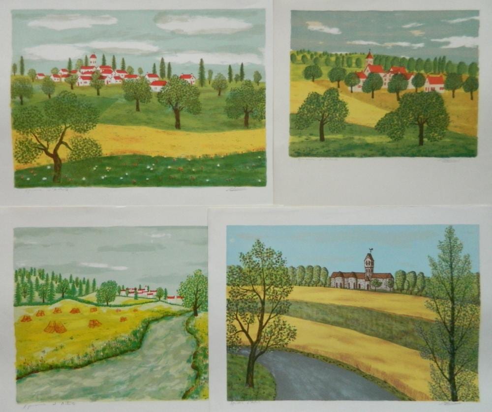 maurice loirand 4 lithographs · Rachel Davis Fine Arts · 2018-08-11 Maurice Loirand comparable auction result: maurice loirand 4 lithographs