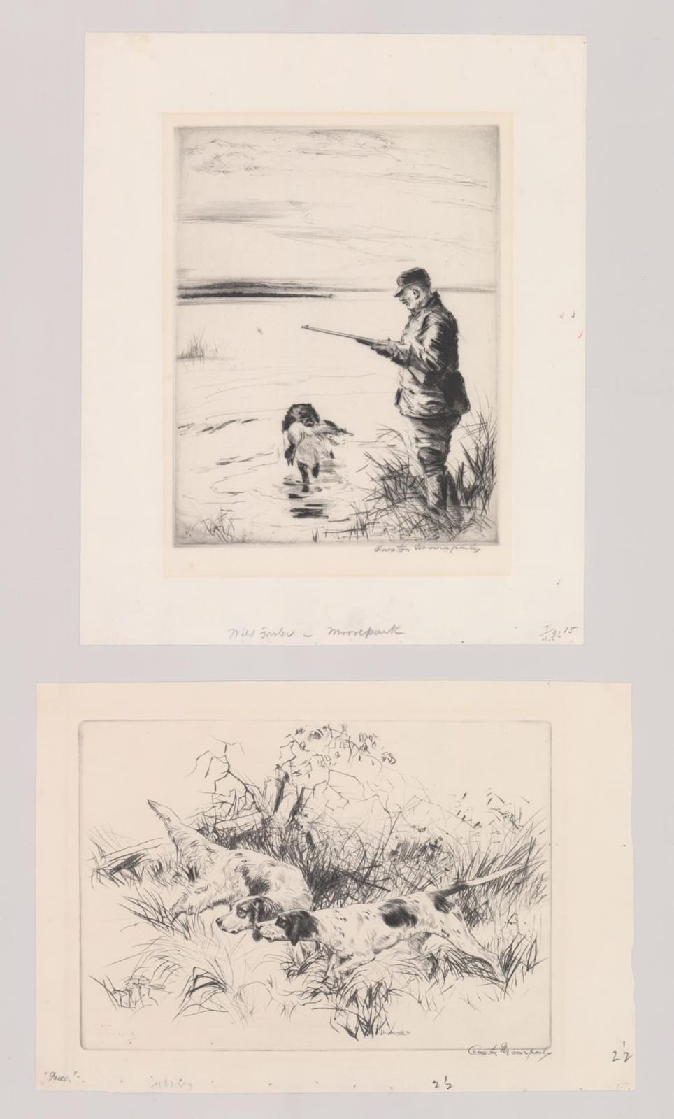 Carton Moore-Park comparable auction result: carton moore park etchings