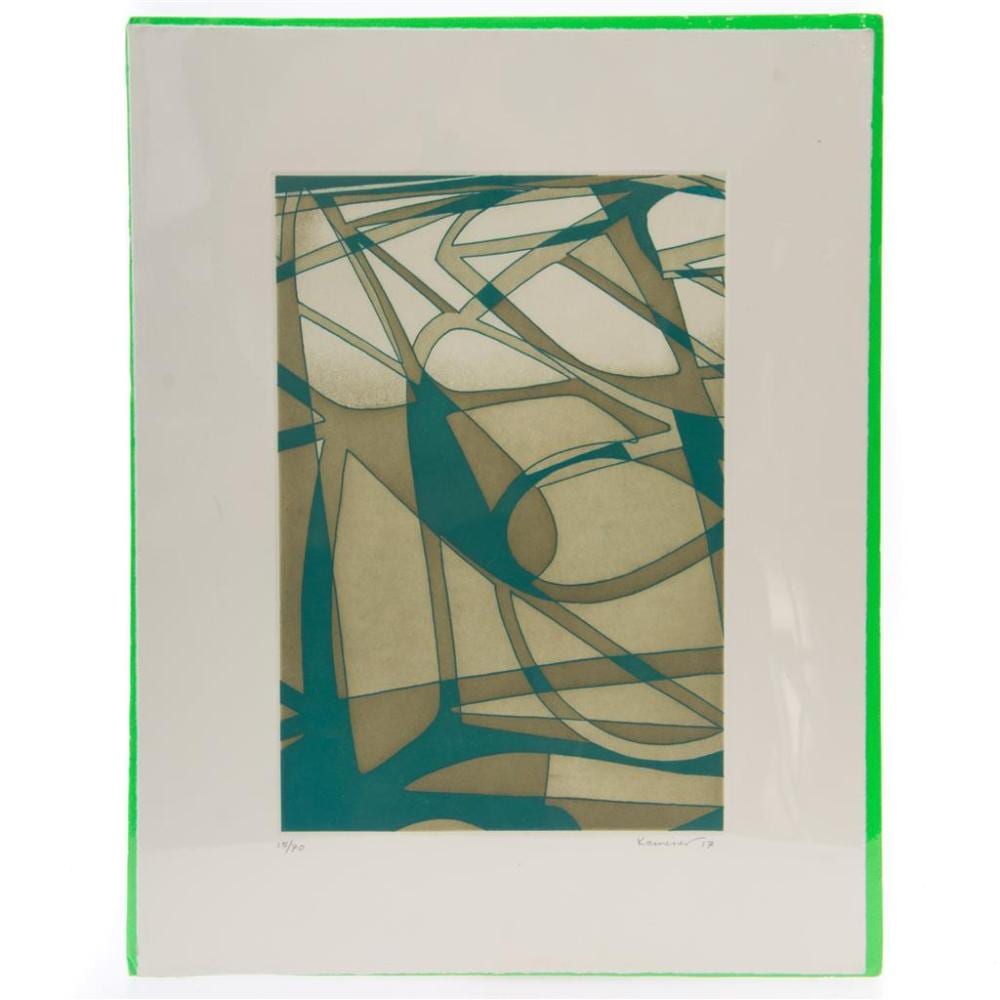 Saúl Kaminer comparable auction result: sa l kaminer m xico 1952 sin t tulo grabado serie 15 70 firmado ngulo inferior derecho fechado