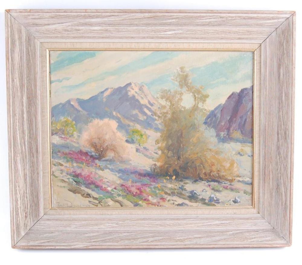 William S. Darling comparable auction result: william s darling american art director laguna beach artist 1882 1963 spring flowers