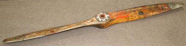 Edward Diffenderfer comparable auction result: early airplane propeller