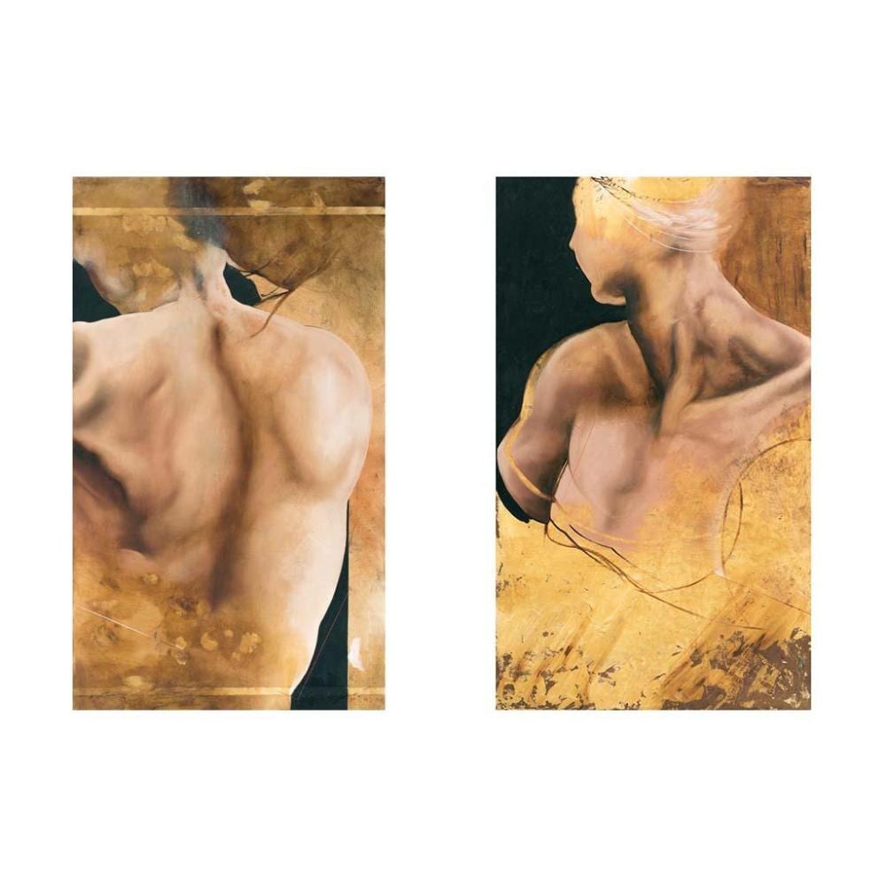 Roberto Cortázar comparable auction result: roberto cort zar untitled signed on the right panel oil on canvas diptych a 120 5 x 71 3 cm y b 120 x 69 5 cm a 47 4 x 27