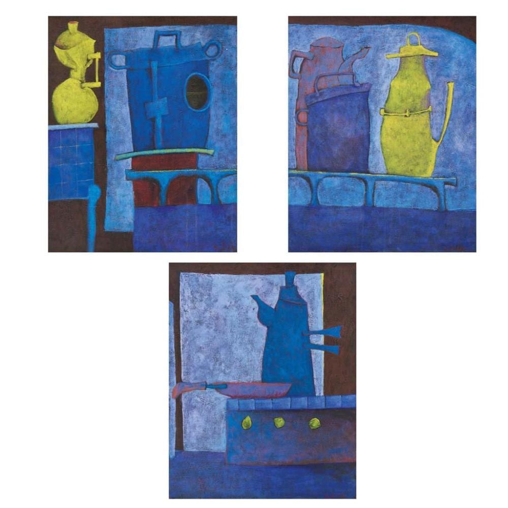 daniel wolf cocina con azulejos i ii y iii 1995 signed acrylic on canvas triptych 100 x 80 cm 39 3 x 31 4 inches each · Morton Subastas · 2018-08-23 Daniel Wolf comparable auction result: daniel wolf cocina con azulejos i ii y iii 1995 signed acrylic on canvas triptych 100 x 80 cm 39 3 x 31 4 inches each