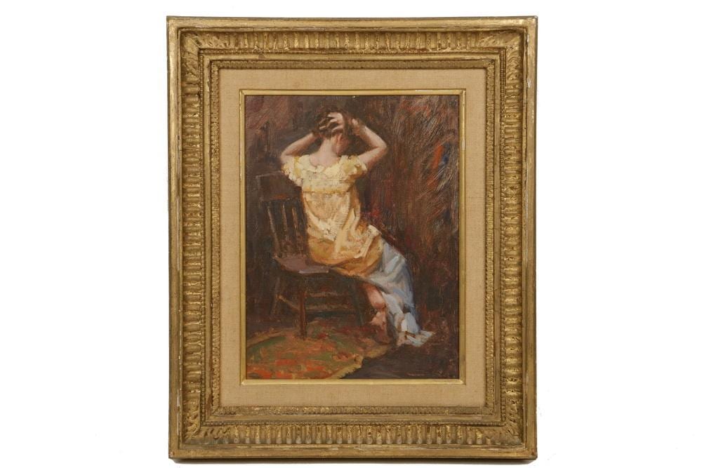 gerald lydon merfeld co ny 1936 · Thomaston Place Auction Galleries · 2018-08-26 Gerald Lydon Merfeld comparable auction result: gerald lydon merfeld co ny 1936