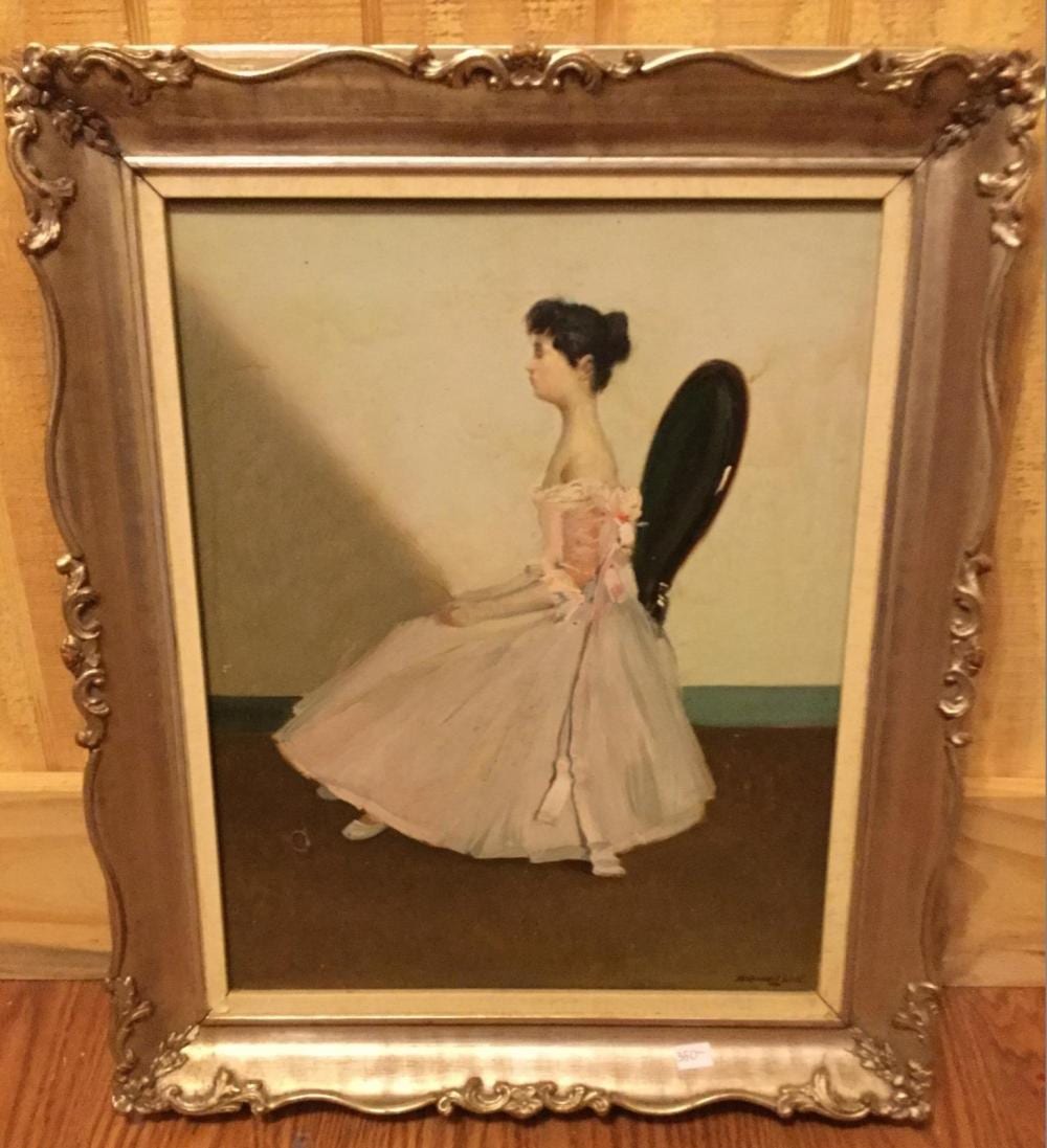 Armand Miravalls Bove comparable auction result: armand miravalls bove spanish 1919 1978 oil on canvas