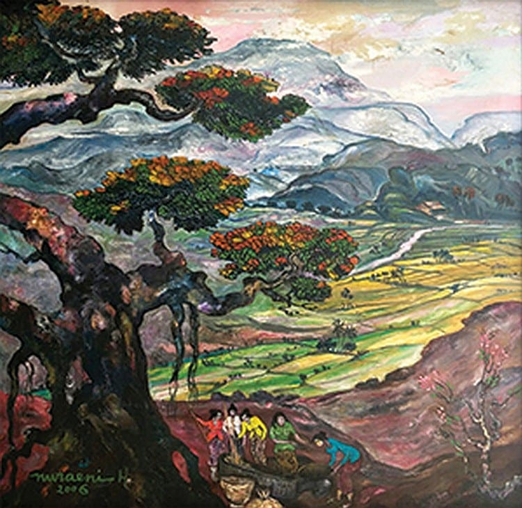 Nuraeni Hendra Gunawan (b. Banten, W. Java, 1949) comparable sale