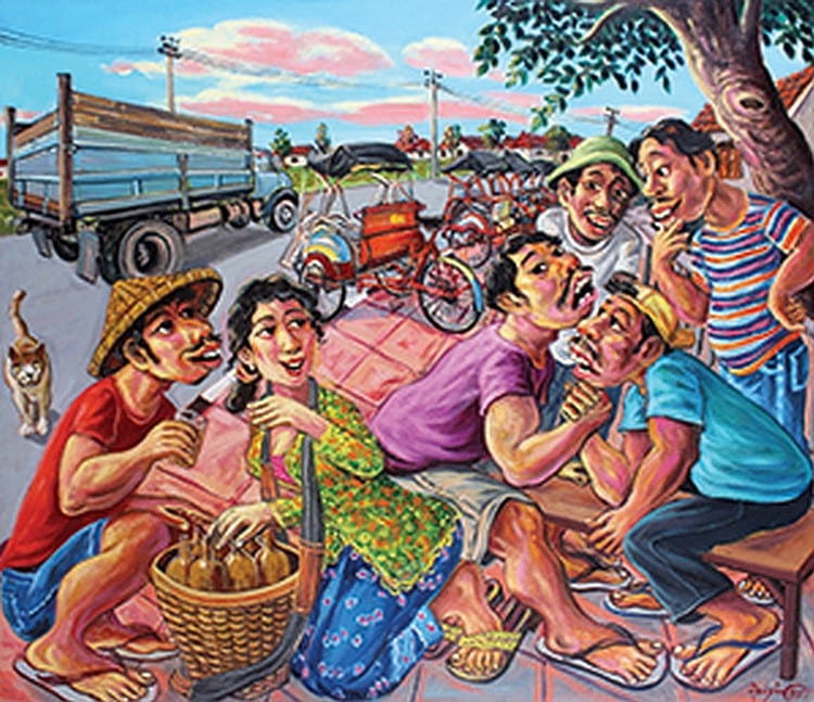 Faizin (b. Banyuwangi, E. Java, 1973) comparable sale