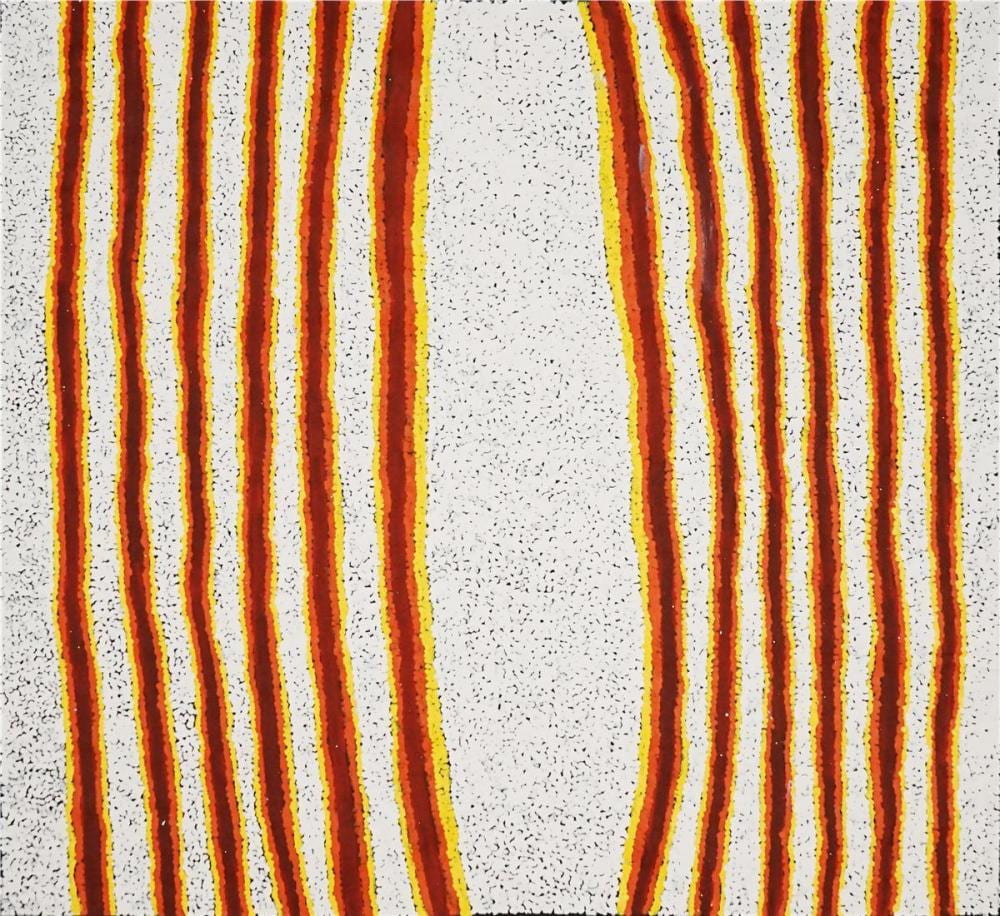 Eilleen Napaljarri comparable auction result: eileen napaltjarri 1956 tjiturrulpa 90 x 98cm