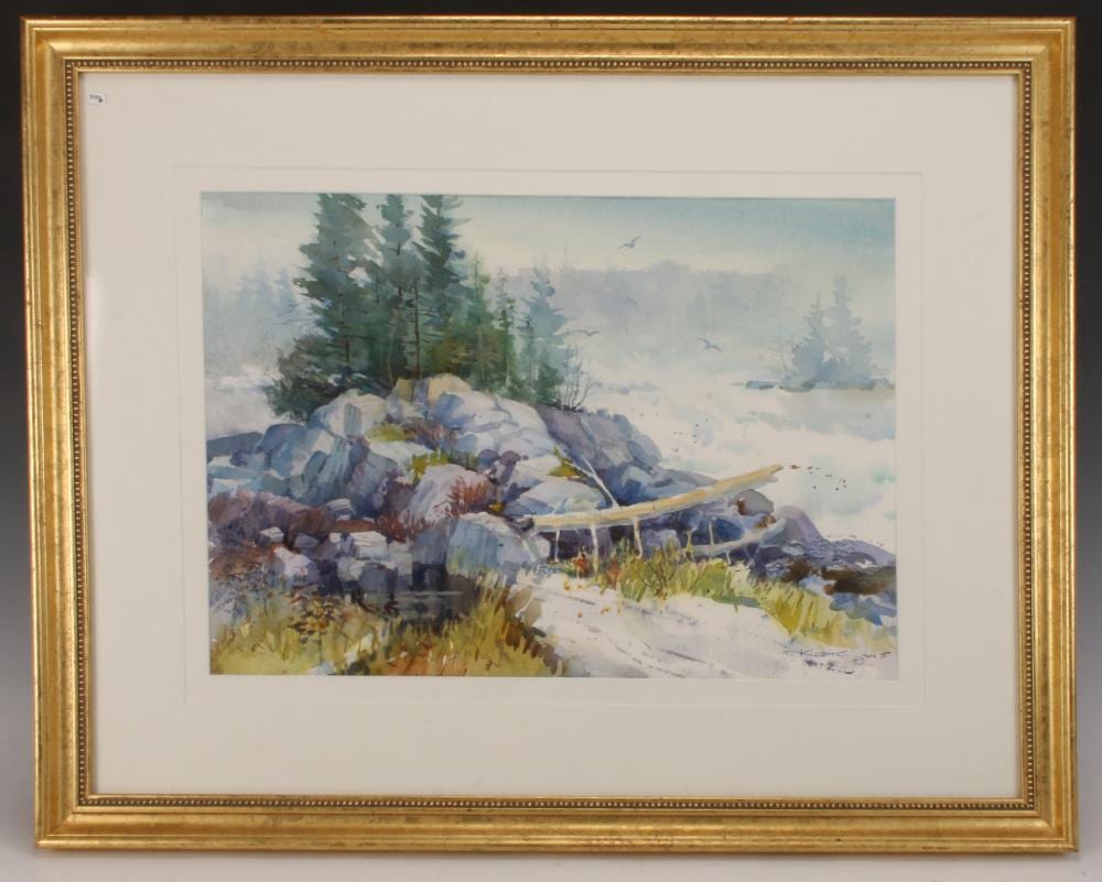 reeds island watercolor frederick kubitz · Converse Auctions · 2018-09-07 Frederick Kubitz comparable auction result: reeds island watercolor frederick kubitz
