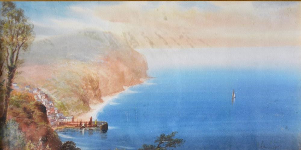 john r lewis coastal scene watercolour signed 24cm x 39cm · Gildings Auctioneers · 2018-08-21 John R. Lewis comparable auction result: john r lewis coastal scene watercolour signed 24cm x 39cm