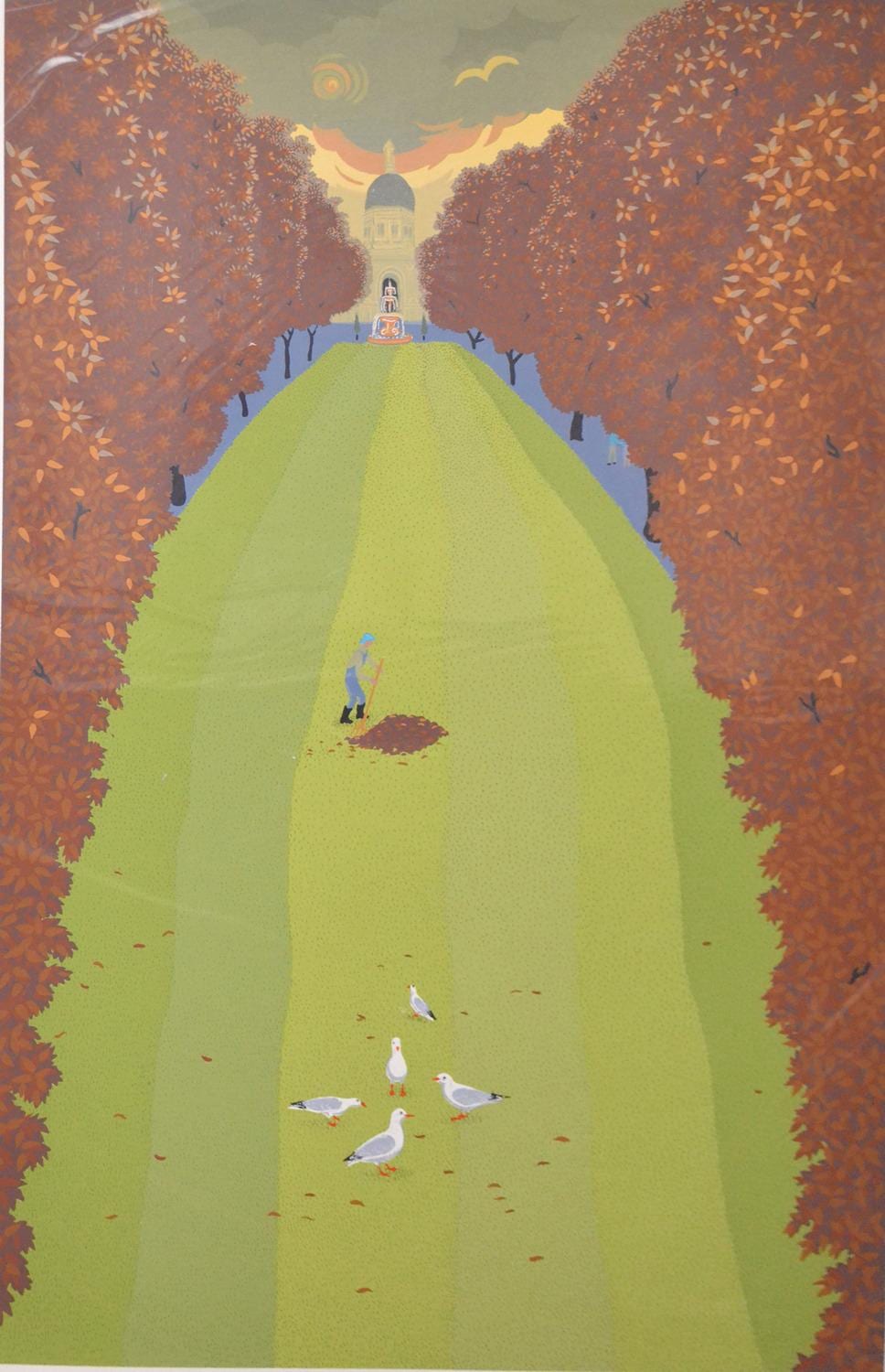 Anne (1925) Graham comparable auction result: anne graham lovers in autumn screenprint 5 90 85 x 54 5 cm
