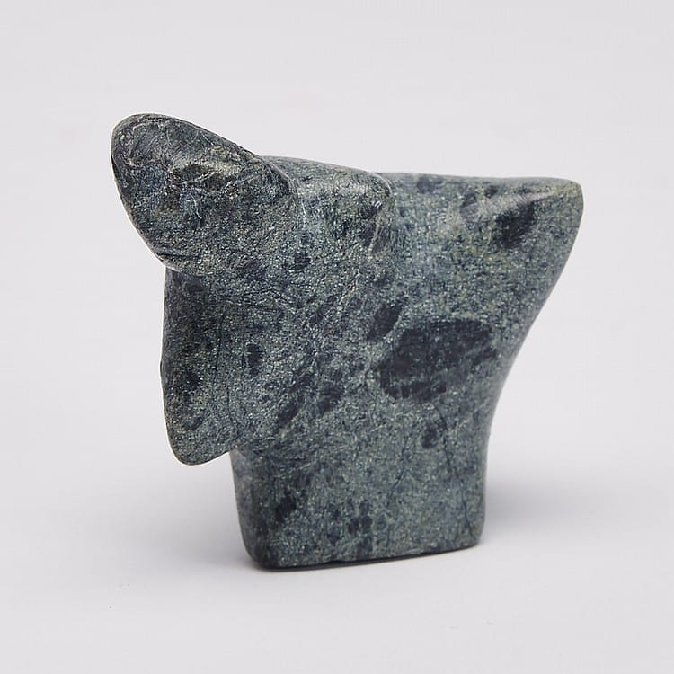 George Arluk comparable auction result: george arluk 1949 two spirits stone 2 x 3 x 2 5 in 5 1 x 7 6 x 6 4 cm