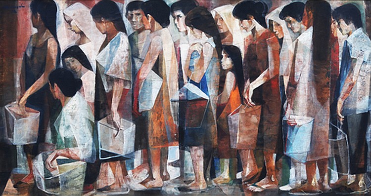 Vicente Manansala (1910-1981) comparable sale