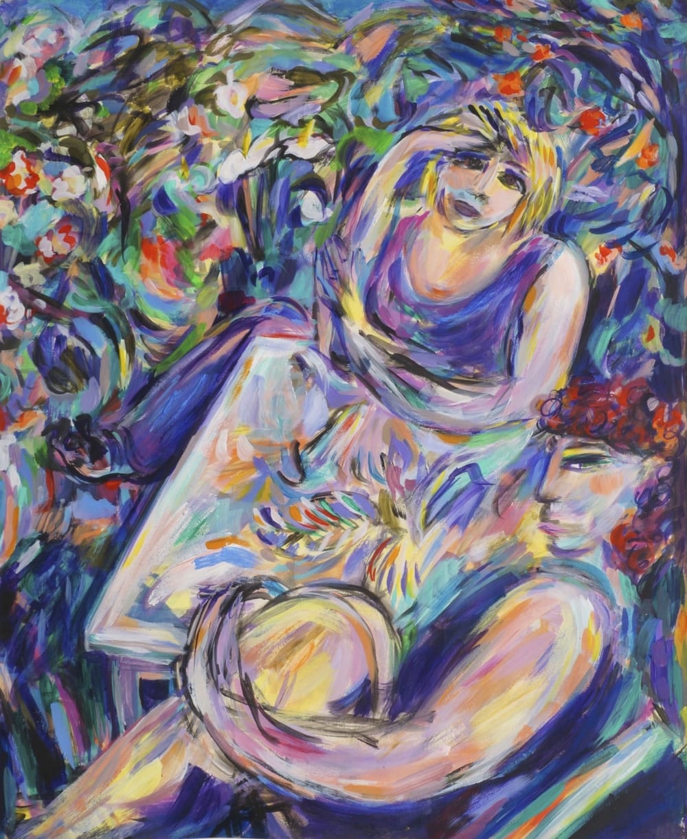 Fionna Carlisle comparable auction result: fionna carlisle british b 1954 how can this be a self portrait of the art