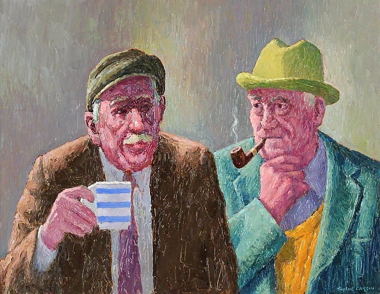 robert taylor carson two old cronies · Gormleys Art Auctions · 2018-09-11 Robert Taylor Carson comparable auction result: robert taylor carson two old cronies