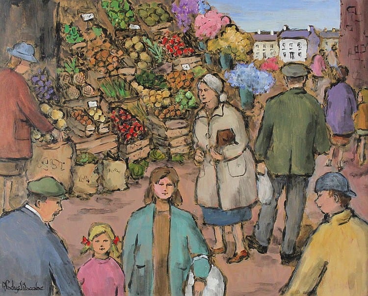 gladys maccabe market day · Gormleys Art Auctions · 2018-09-11 Gladys MacCabe comparable auction result: gladys maccabe market day
