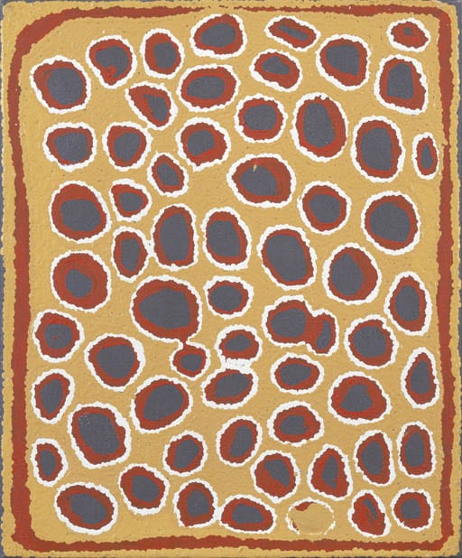 Pirrmangka Napanangka comparable auction result: pirrmangka napanangka circa 1945 2001