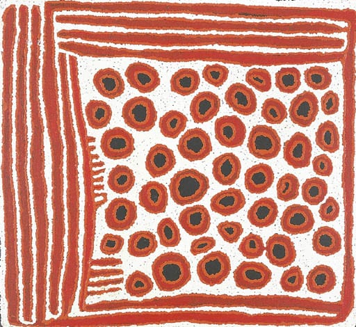 Pirrmangka Napanangka comparable auction result: pirrmangka napanangka circa 1946 2001