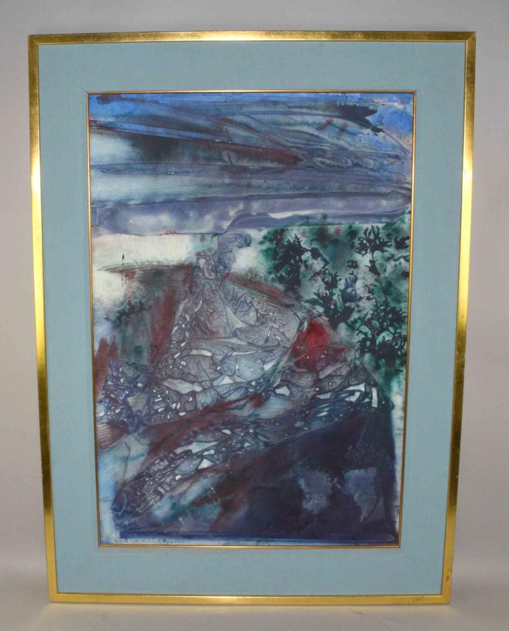 richard wilt 1915 1981 abstract landscape goauche no 356 antigua b w i signed lower right image 38 h x 26 w · Dargate Auction Galleries · 2018-09-09 Richard Wilt comparable auction result: richard wilt 1915 1981 abstract landscape goauche no 356 antigua b w i signed lower right image 38 h x 26 w