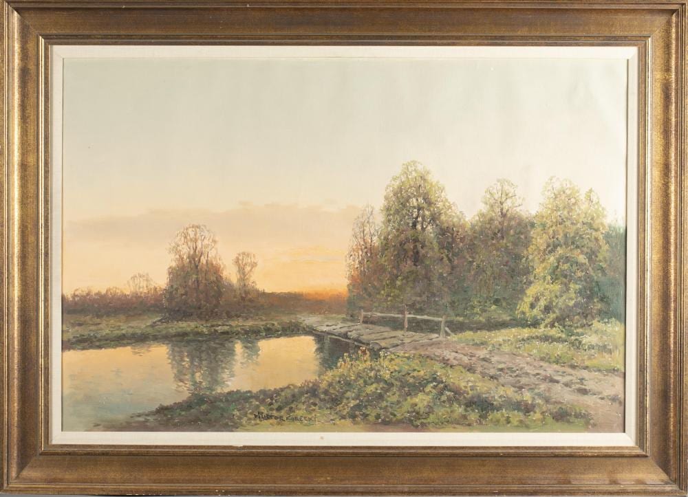 victor korecki untitled sunset o c · Quinn's Auction Galleries · 2018-09-15 Viktor Korecki comparable auction result: victor korecki untitled sunset o c