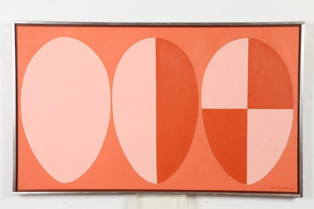 Andrea De Zerega comparable auction result: andrea de zerega american italian 1916 1990 passeges of art signed and dated 1950 lower right also signed titled and monogramme