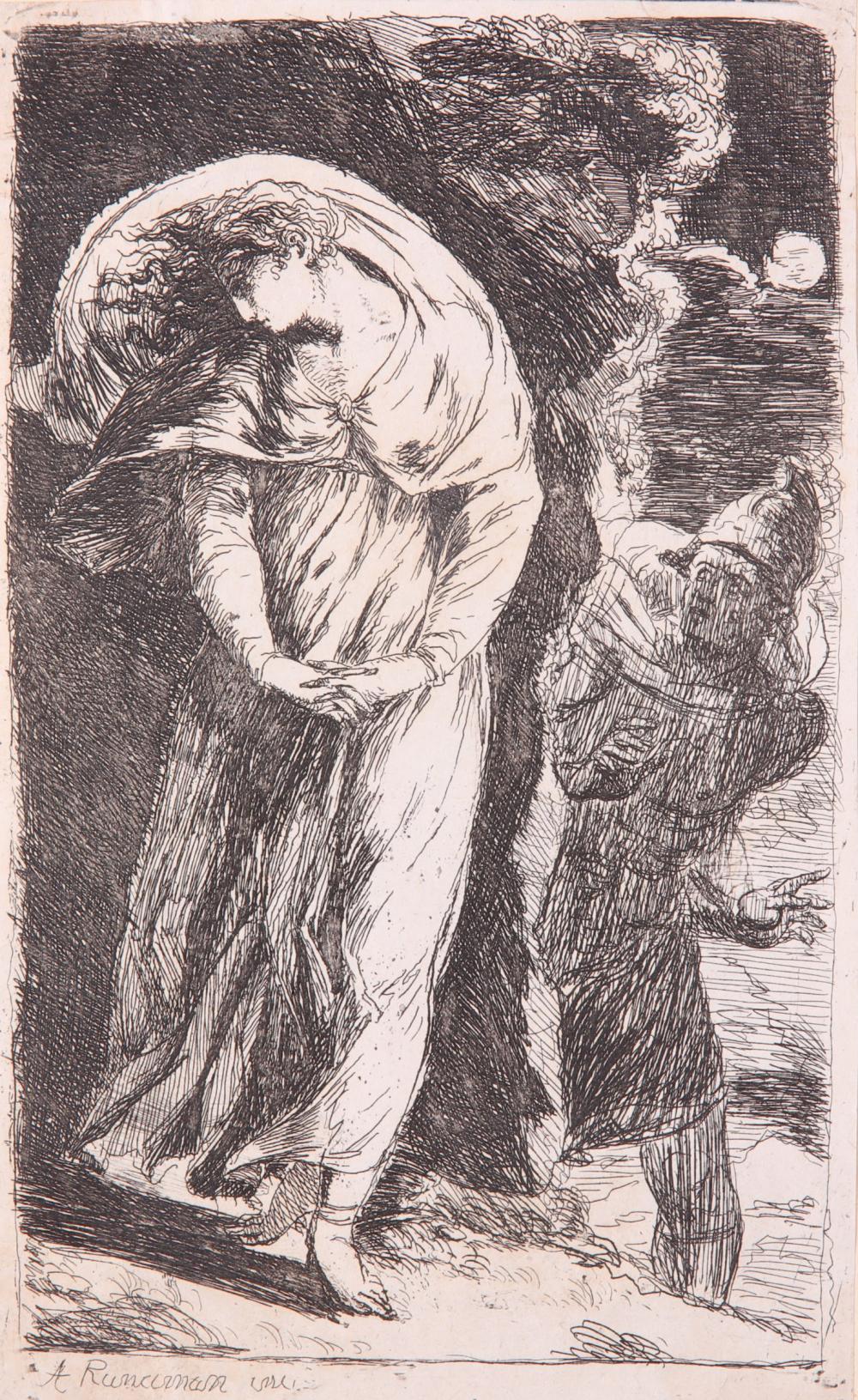 Alexander Runciman comparable auction result: alexander runciman scottish 1736 1785