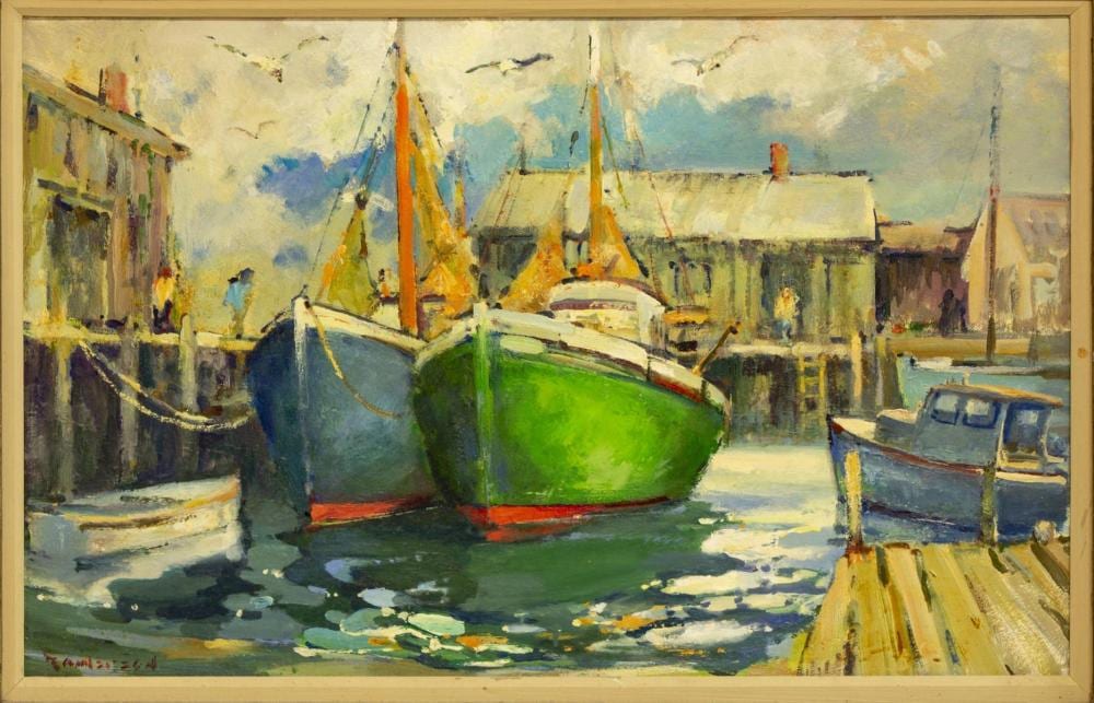 Ruth Bernice Anderson comparable auction result: ruth bernice anderson 1914 2002 oil painting