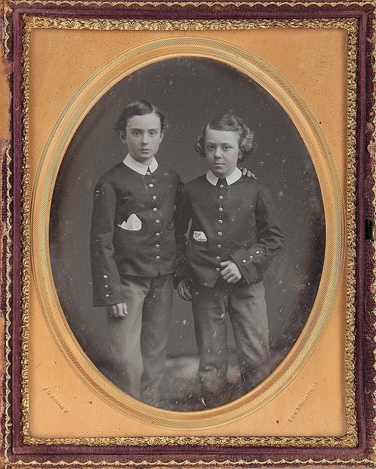 Jermiah Gurney comparable auction result: jeremiah gurney half plate daguerreotype