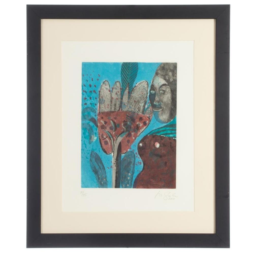 Roger von Gunten comparable auction result: roger von gunten suiza 1933 mujer mano negra grabado al aguafuerte y agua tinta serie 7 25 firmado y fechado 2010