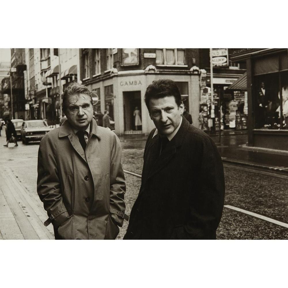 Harry Diamond comparable auction result: harry diamond francis bacon and lucian freud in dean st soho 1973
