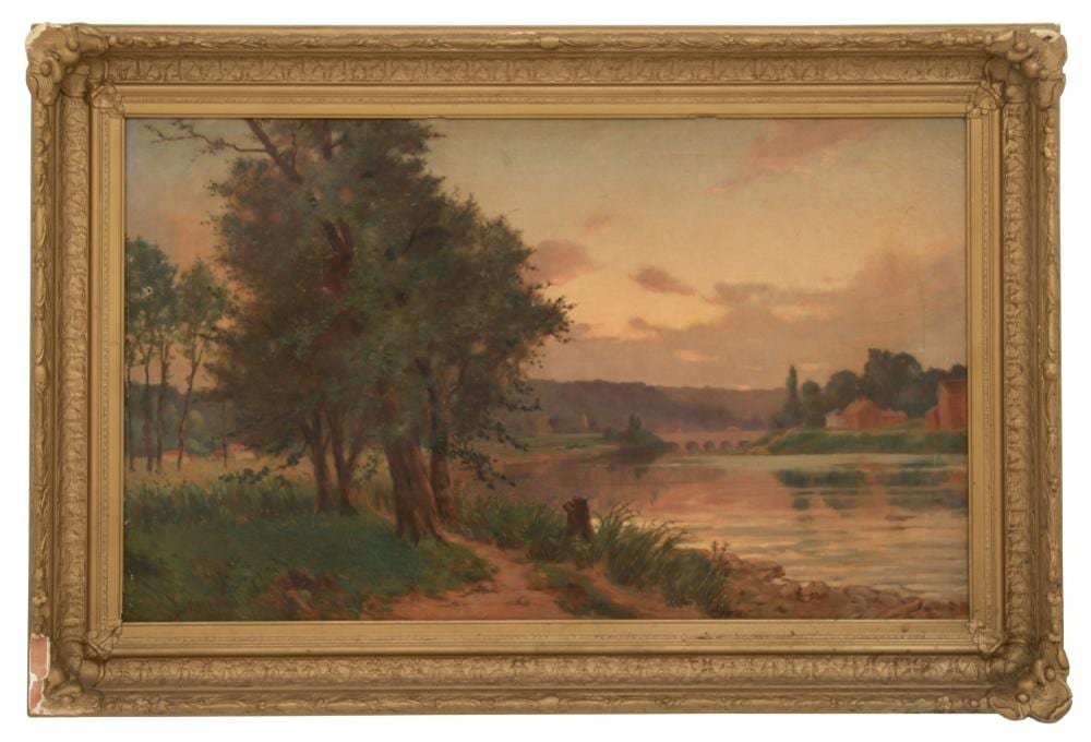 Henry Orne Rider comparable auction result: henry orne rider o c landscape