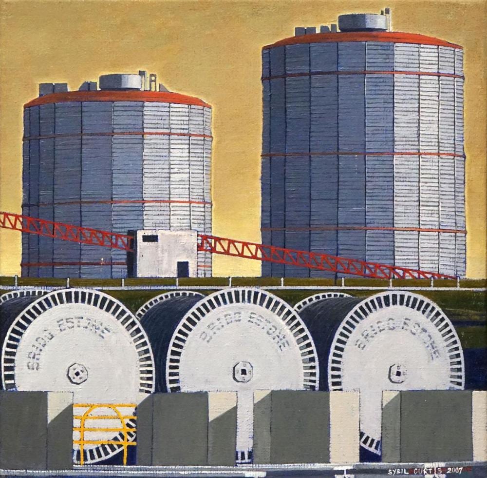 sybil curtis 1943 twin towers 2007 34 x 34cm · Lawsons · 2018-09-27 Sybil Curtis comparable auction result: sybil curtis 1943 twin towers 2007 34 x 34cm