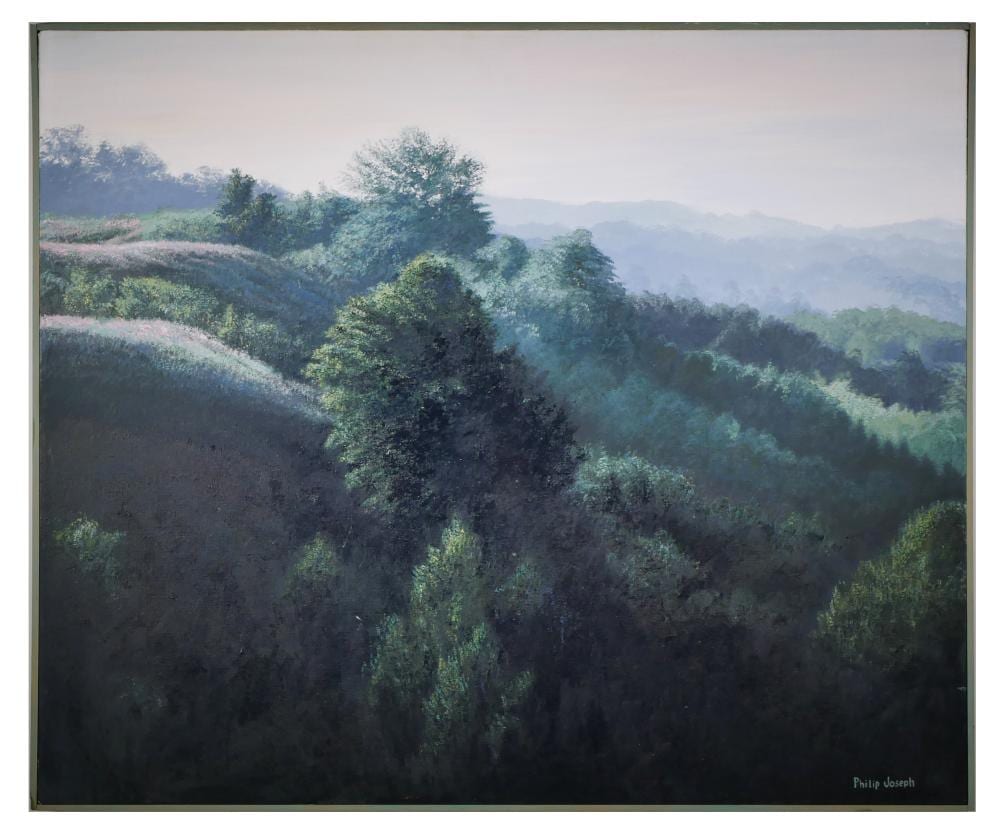 Philip Joseph comparable auction result: philip joseph realist landscape edge of morning