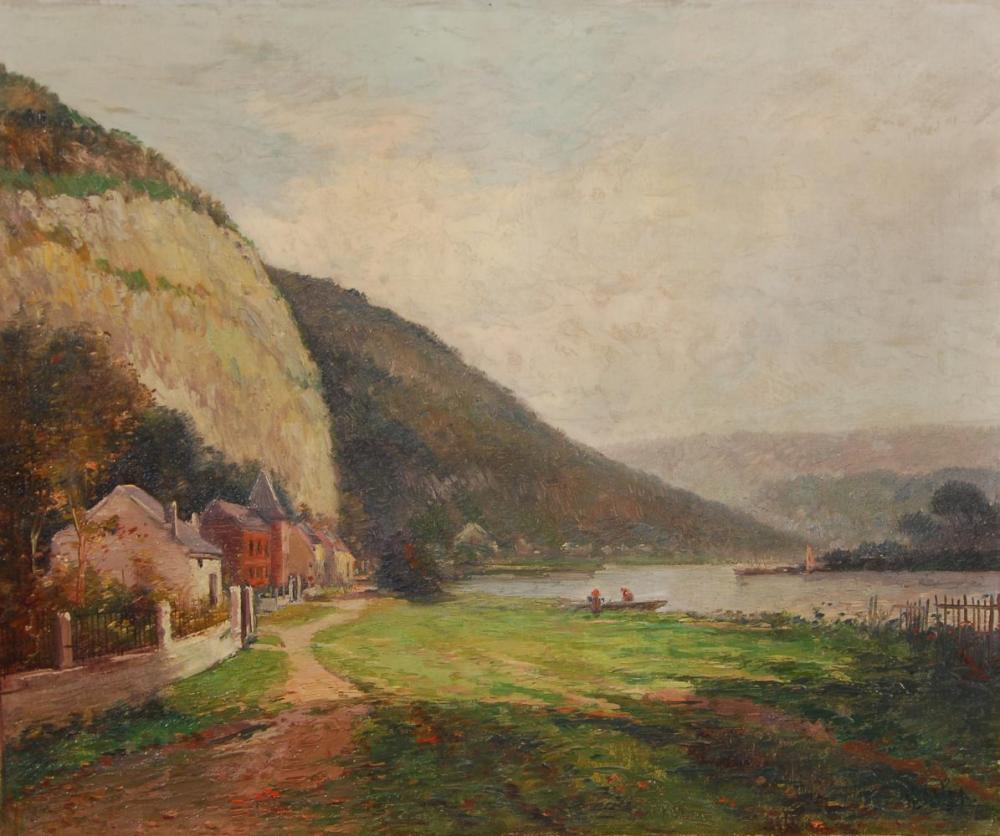 Charles Dehoy comparable auction result: charles dehoy 1872 1940 bord de lac