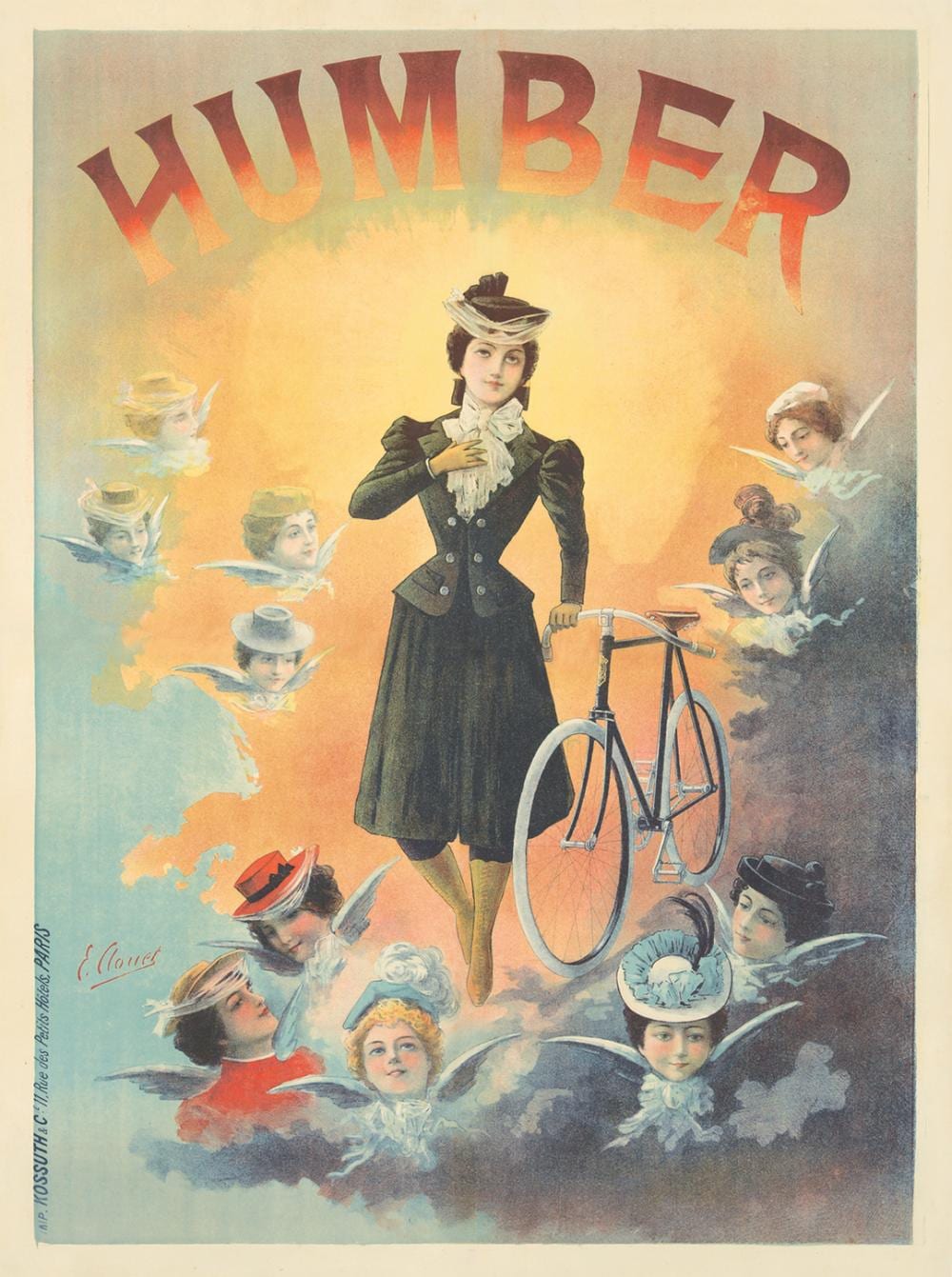 Emile Clouet comparable auction result: humber ca 1894
