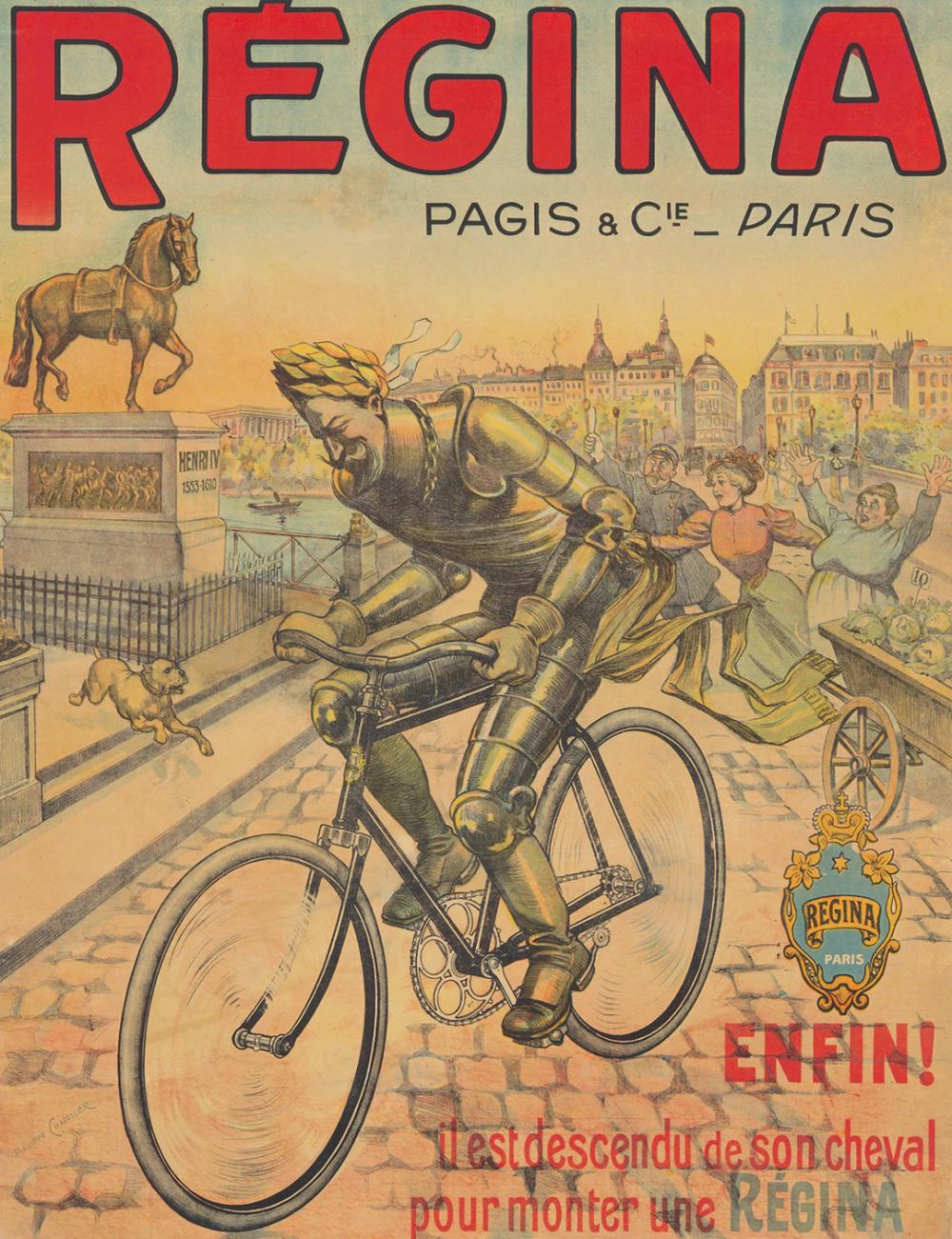 r gina ca 1898 · Poster Auctions International Inc · 2018-10-28 Philippe Chapellier comparable auction result: r gina ca 1898