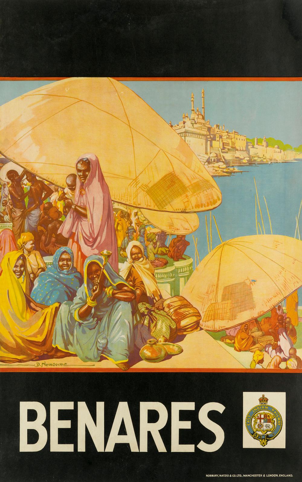 Dorothy Newsome comparable auction result: dorothy newsome circa 1900 1980 benares circa 1935 39x24 inches 100x63 cm norbury natzio co ltd manchester
