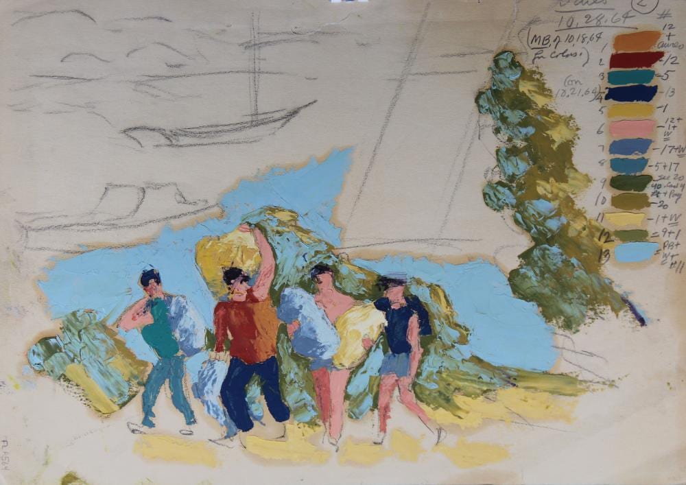 Frank Leonard Allen comparable auction result: frank leonard allen american 1884 1966