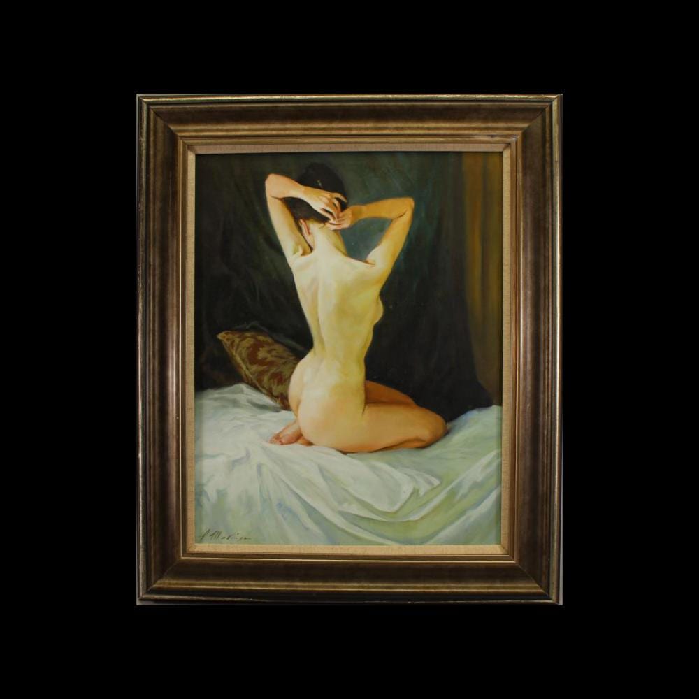 Alexander Shevchuk comparable auction result: alexander shevchuk born 1960 nude in bed