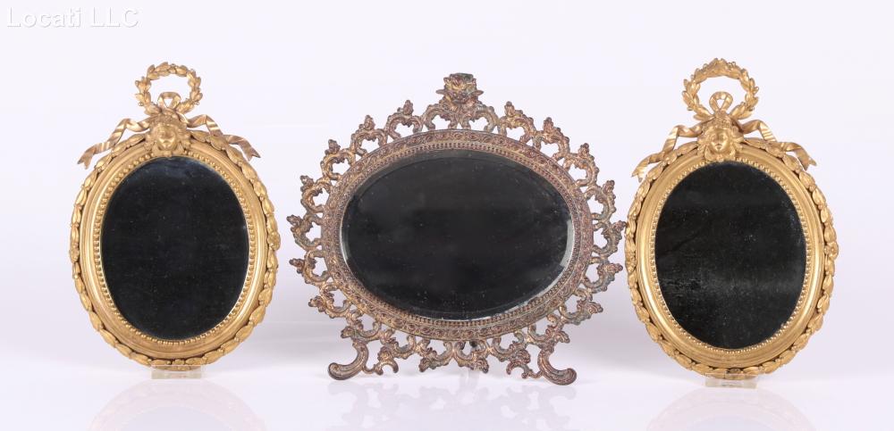 Three Vanity Mirrors sold by Locati LLC, lot 1018240 — auction record photograph
