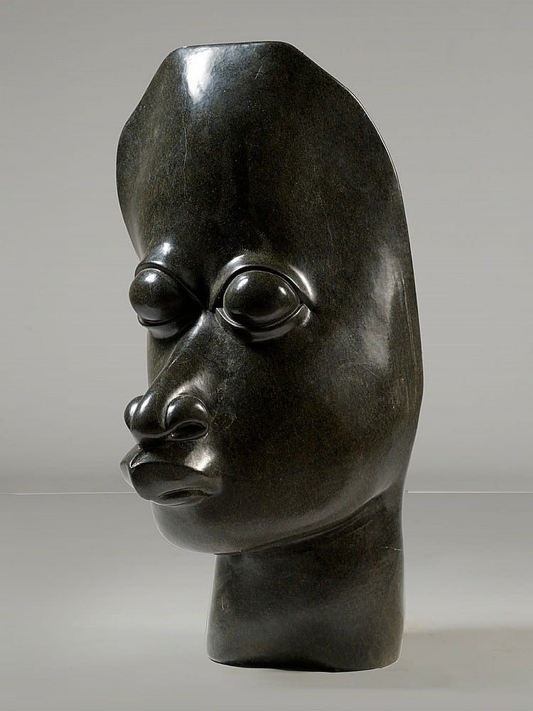 bernard matemera 1946 2002 big eyes chlorite sign e sous la base 77 x 34 · Cornette de Saint-Cyr · 2018-10-23 Bernard Matemera comparable auction result: bernard matemera 1946 2002 big eyes chlorite sign e sous la base 77 x 34