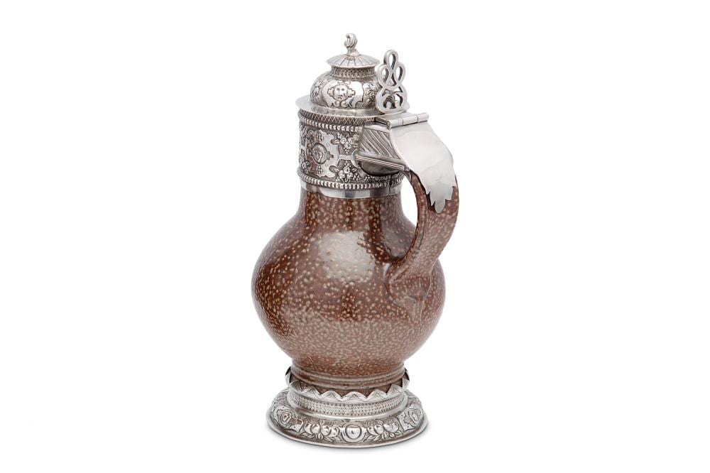 Nathaniel (Baronet) Dance comparable auction result: a george v antique sterling silver mounted historical revival tigerware jug chester 1915 by nathan